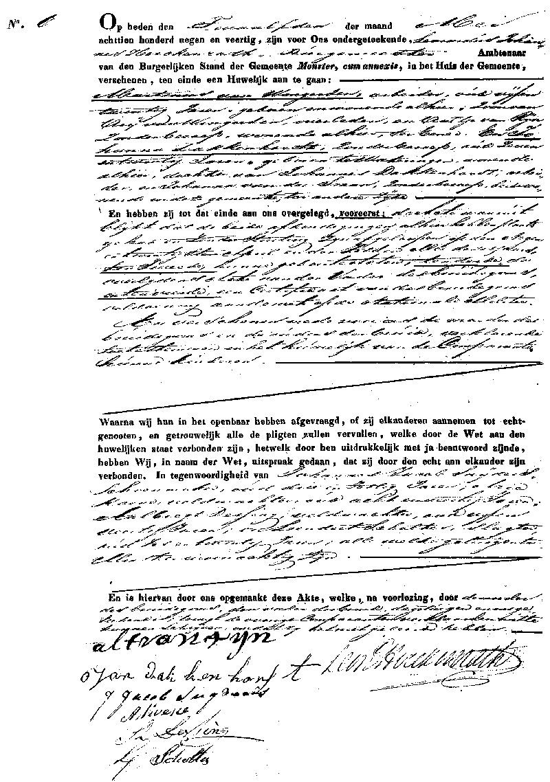 18490512 huw akte 6 Martinus v Wingerden - Johanna Dakkenhorst